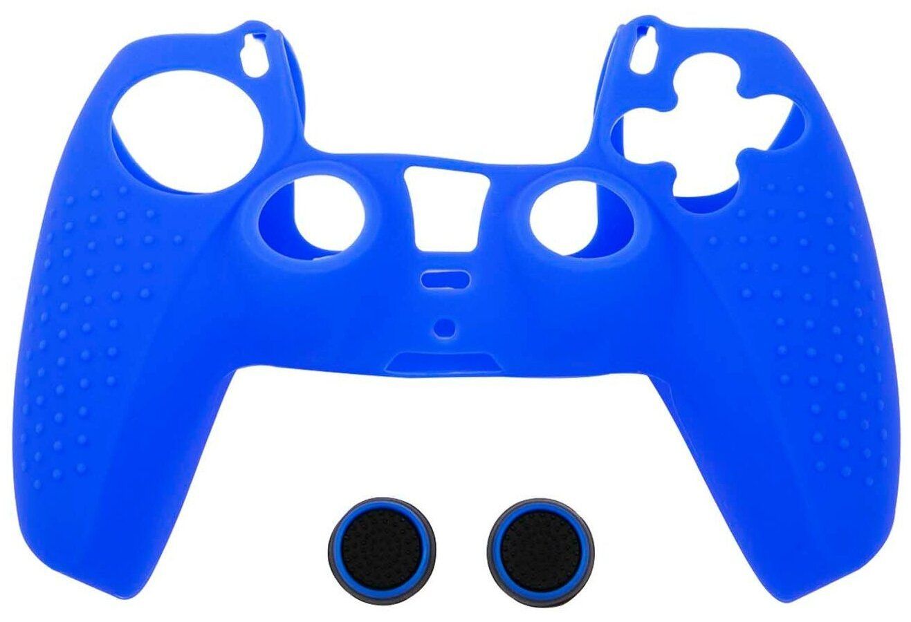 Чехол силиконовый Red Line для геймпада игровой приставки P5, синий anti-slip (HS-PS5305D)
Чехол силиконовый Red Line для геймпада игровой приставки P5, синий anti-slip (HS-PS5305D)