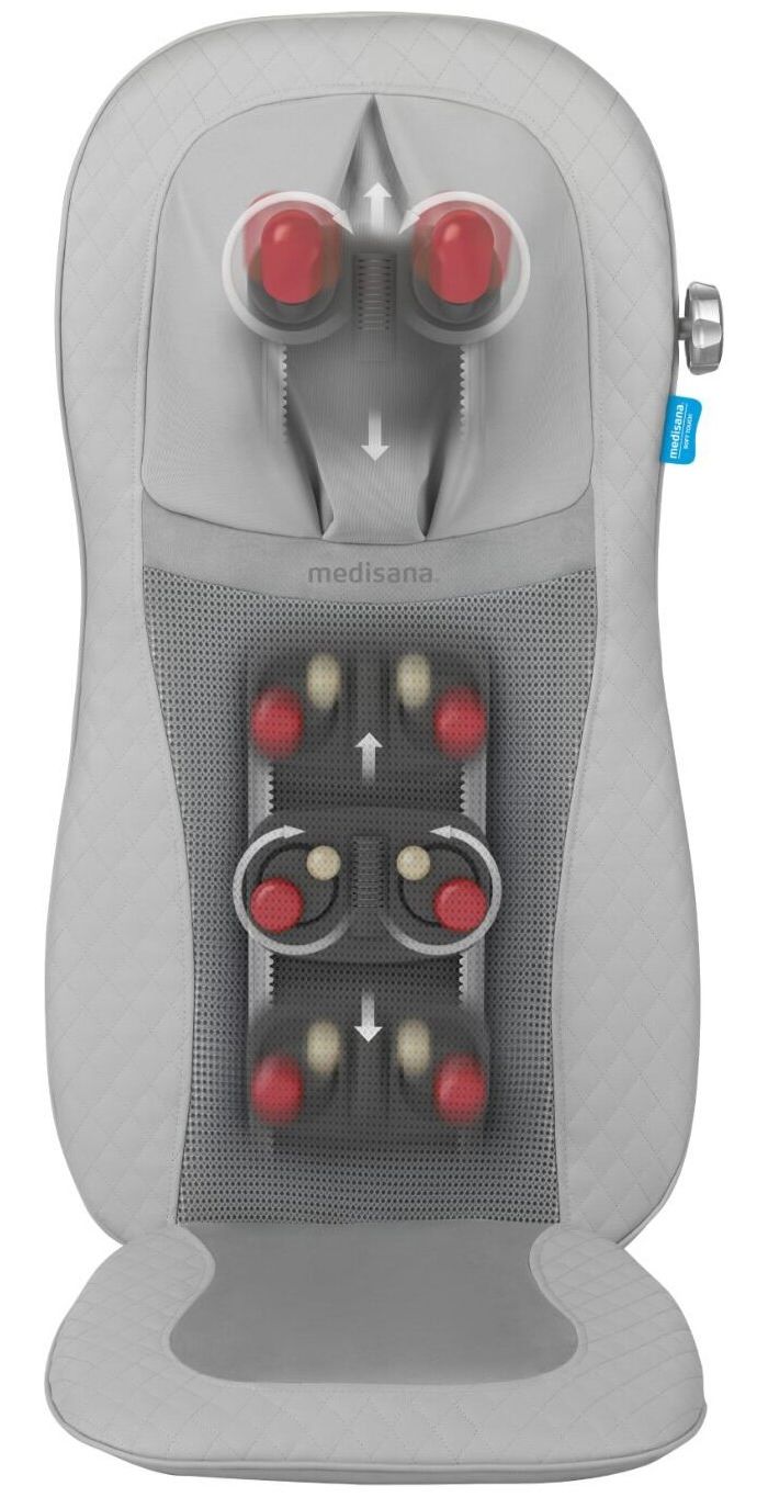 Массажная накидка Medisana MCG 810 48Вт серебристый
Массажная накидка Medisana MCG 810 48Вт серебристый