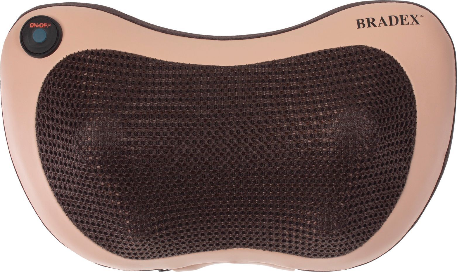 Массажная подушка с подогревом и разминающим массажем Шиацу, бежевая
Массажная подушка с подогревом и разминающим массажем Шиацу, бежевая