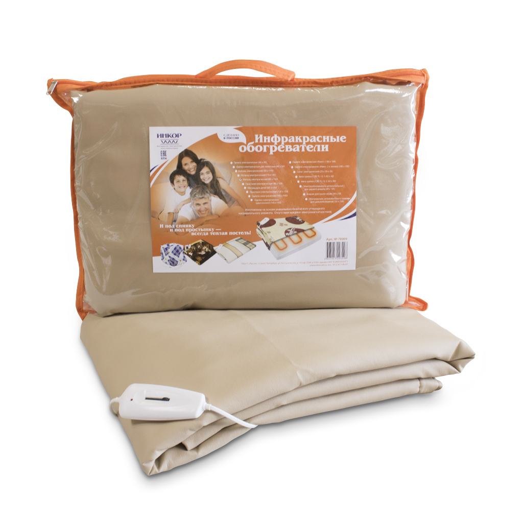 Матрац электрический для косметологии Инкор 75*145 см (ОНЭ-5-60/220) Уценка
Матрац электрический для косметологии Инкор 75*145 см (ОНЭ-5-60/220) Уценка