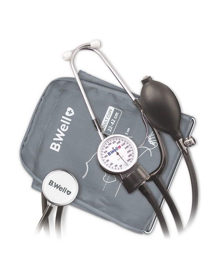 Тонометр механический B.Well MED-62
Тонометр механический B.Well MED-62