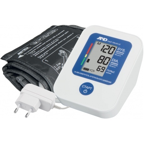 Тонометр с манжетой и адаптером AND UA-888AC
Тонометр с манжетой и адаптером AND UA-888AC