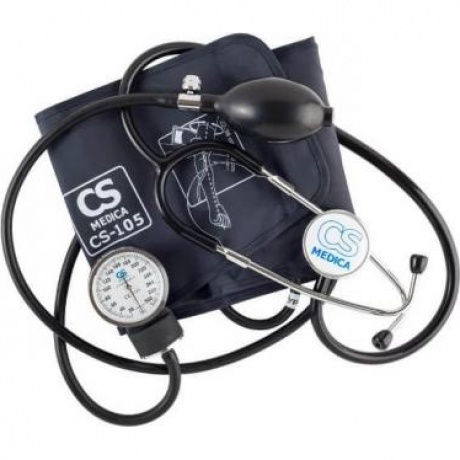 Тонометр механический со встренным фендоскопом CS Medica CS-105
Тонометр механический со встренным фендоскопом CS Medica CS-105