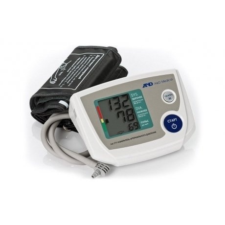 Тонометр автоматический с адаптером AND UA-777 AC-L с большой манжетой
Тонометр автоматический с адаптером AND UA-777 AC-L с большой манжетой