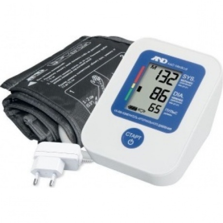 Тонометр автоматический с адаптером AND UA-888AC E M
Тонометр автоматический с адаптером AND UA-888AC E M