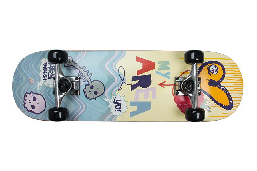 Скейтборд My Area Sweet Raspberry, Мультиколор
Скейтборд My Area Sweet Raspberry, Мультиколор