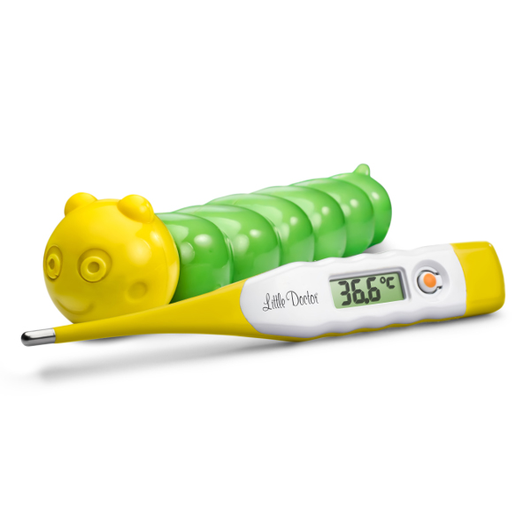 Термометр цифровой Little Doctor LD-302 желтый
Термометр цифровой Little Doctor LD-302 желтый