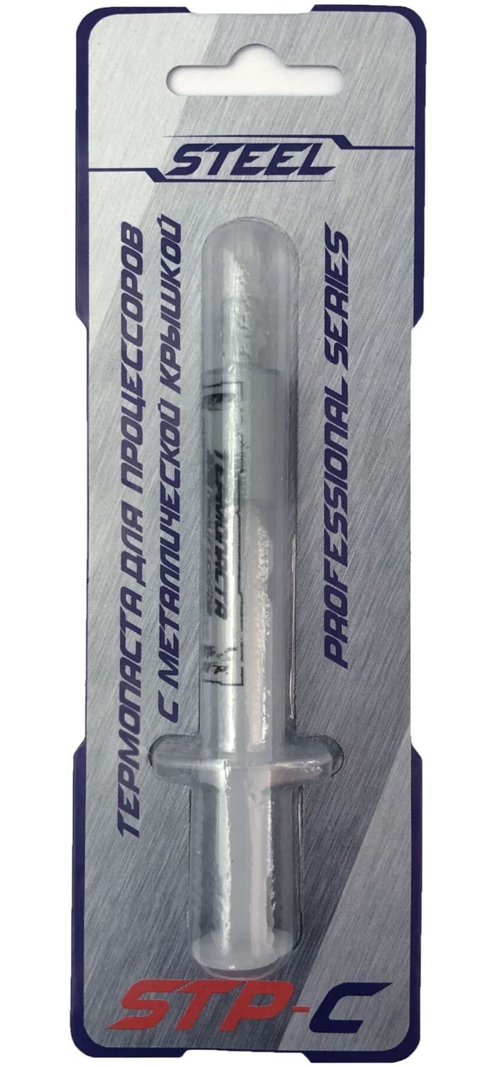 Термопаста STEEL STP-C (3гр.)
Термопаста STEEL STP-C (3гр.)