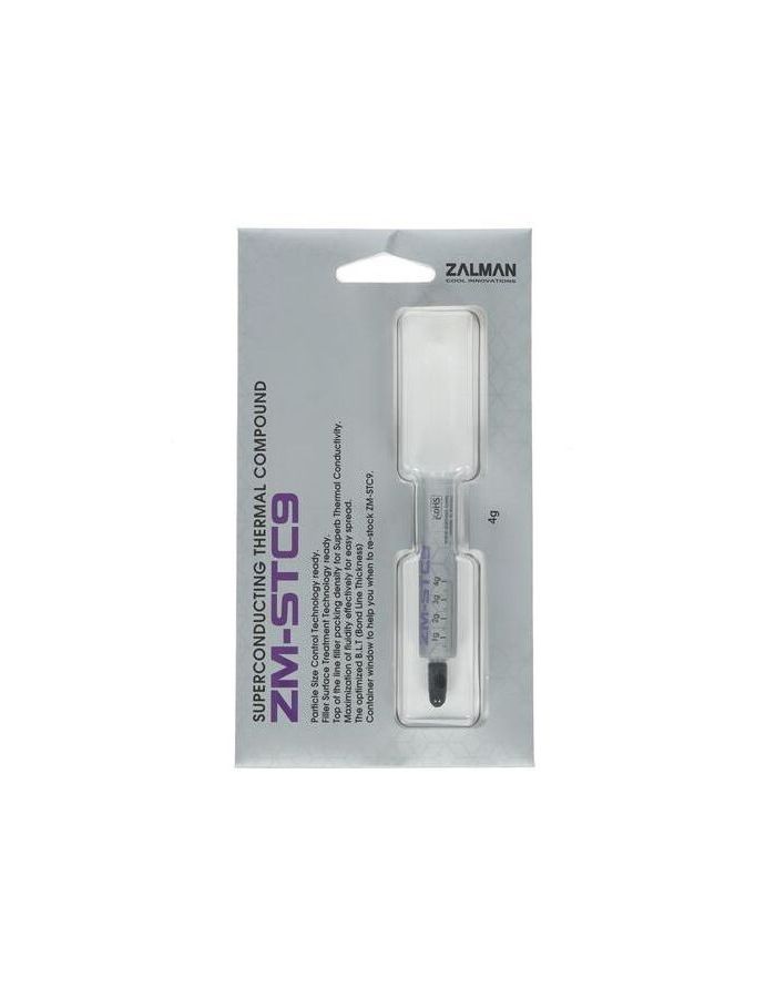 Термопаста Zalman ZM-STC9
Термопаста Zalman ZM-STC9