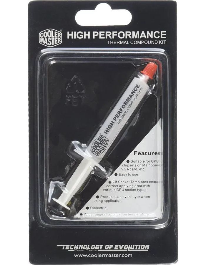 Термопаста Cooler Master SC102 (HTK-002-U1-GP)
Термопаста Cooler Master SC102 (HTK-002-U1-GP)