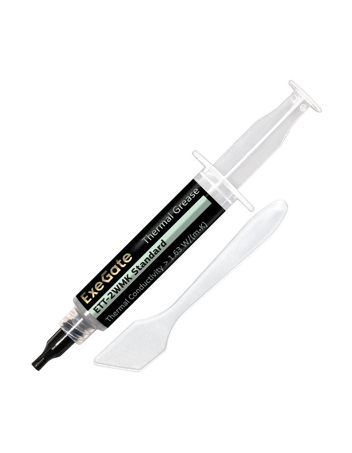 Термопаста ExeGate ETT-2WMK Standart шприц 8г (EX282352RUS)
Термопаста ExeGate ETT-2WMK Standart шприц 8г (EX282352RUS)