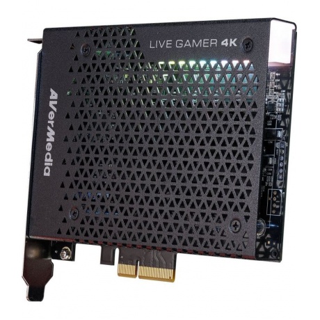 Устройство видеозахвата AVerMedia LIVE GAMER 4K GC573
Устройство видеозахвата AVerMedia LIVE GAMER 4K GC573
