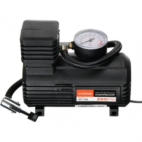 Компрессор автомобильный Starwind CC-120 15л/мин шланг 0.45м
Компрессор автомобильный Starwind CC-120 15л/мин шланг 0.45м