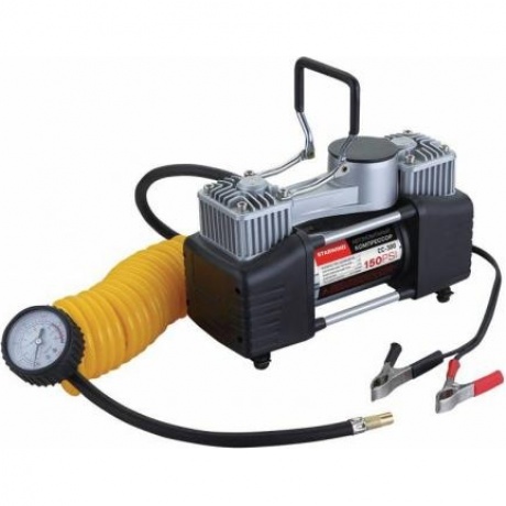 Компрессор автомобильный Starwind CC-300 65л/мин шланг 5м
Компрессор автомобильный Starwind CC-300 65л/мин шланг 5м