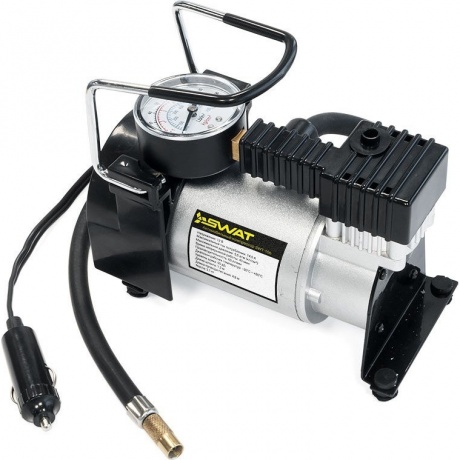 Компрессор автомобильный Swat SWT-106 60л/мин шланг 1м
Компрессор автомобильный Swat SWT-106 60л/мин шланг 1м