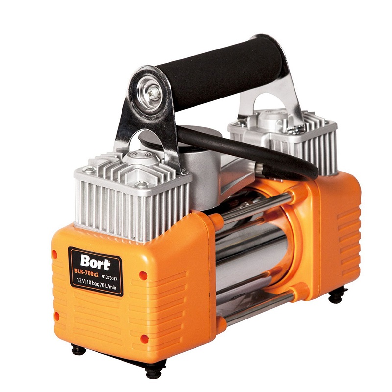 Компрессор автомобильный Bort BLK-700x2
Компрессор автомобильный Bort BLK-700x2