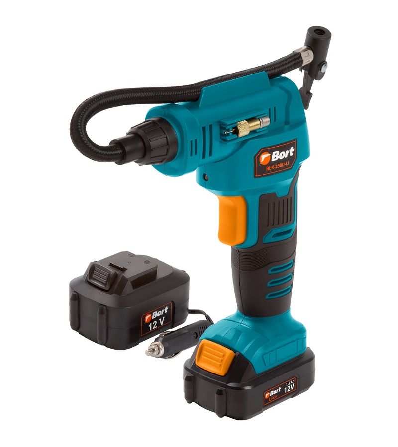 Компрессор автомобильный Bort BLK-250D-Li
Компрессор автомобильный Bort BLK-250D-Li