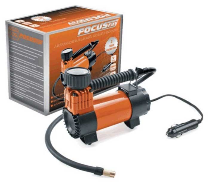 Компрессор автомобильный FOCUSray 105
Компрессор автомобильный FOCUSray 105