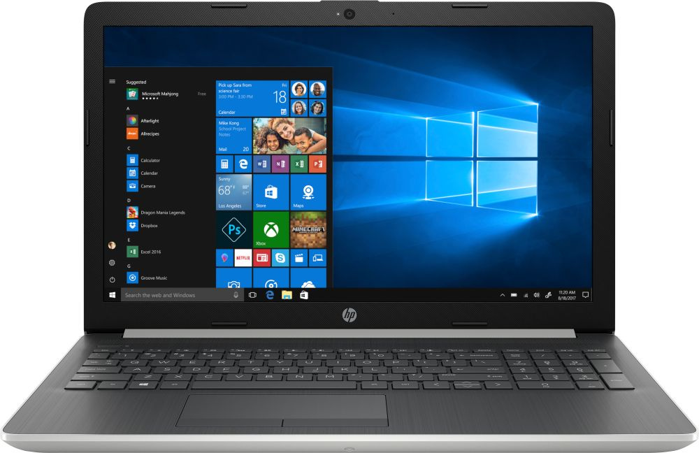Ноутбук HP 15-da1045ur Core i3 8145U silver (6ND63EA, Серебристый
Ноутбук HP 15-da1045ur Core i3 8145U silver (6ND63EA, Серебристый