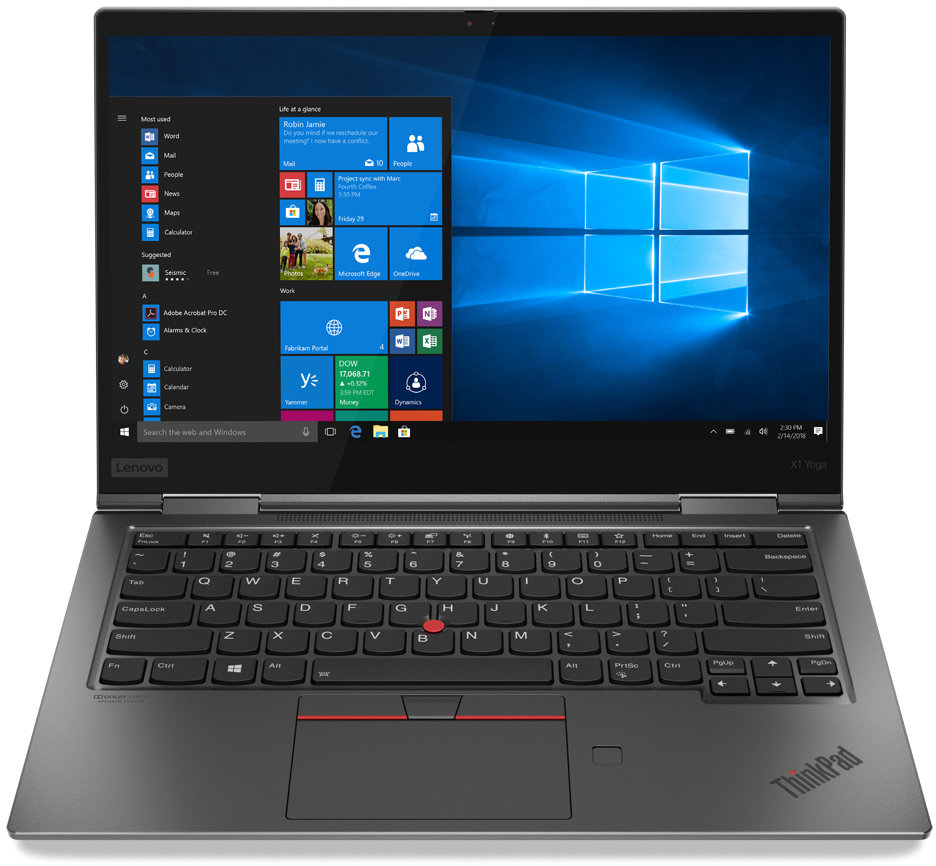 Ноутбук Lenovo ThinkPad X1 Yoga Gen 4 (20QF00B5RT, Серый
Ноутбук Lenovo ThinkPad X1 Yoga Gen 4 (20QF00B5RT, Серый