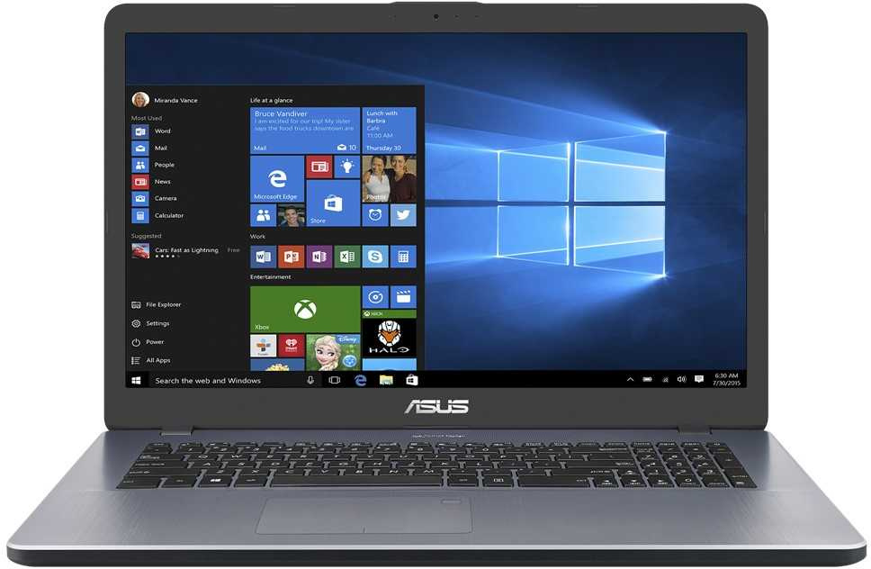 Ноутбук Asus VivoBook X705QR-BX002T (90NB0MM2-M00660
Ноутбук Asus VivoBook X705QR-BX002T (90NB0MM2-M00660