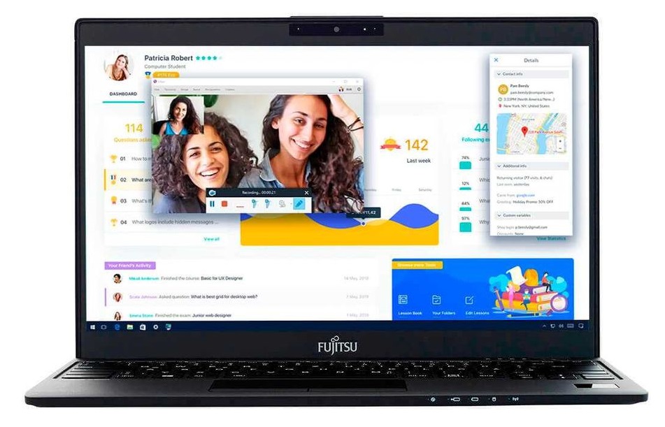 Ноутбук Fujitsu LifeBook U939 (U9390M0017RU), Черный
Ноутбук Fujitsu LifeBook U939 (U9390M0017RU), Черный