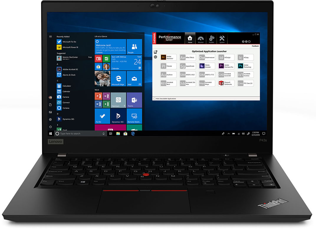 Ноутбук Lenovo ThinkPad P43s (20RH0029RT), Черный 
Ноутбук Lenovo ThinkPad P43s (20RH0029RT), Черный
