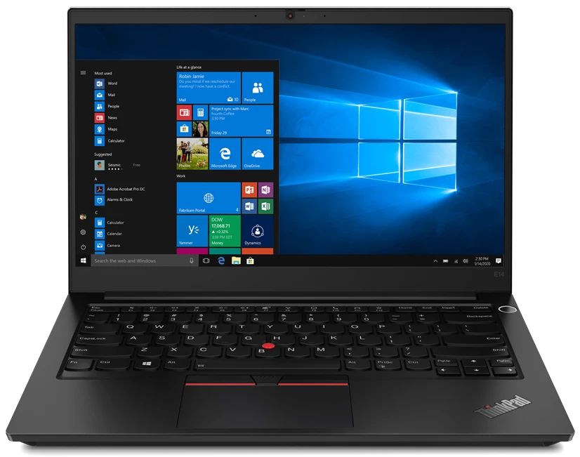 Ноутбук Lenovo ThinkPad E14 (20T6007JRT), Чёрный
Ноутбук Lenovo ThinkPad E14 (20T6007JRT), Чёрный