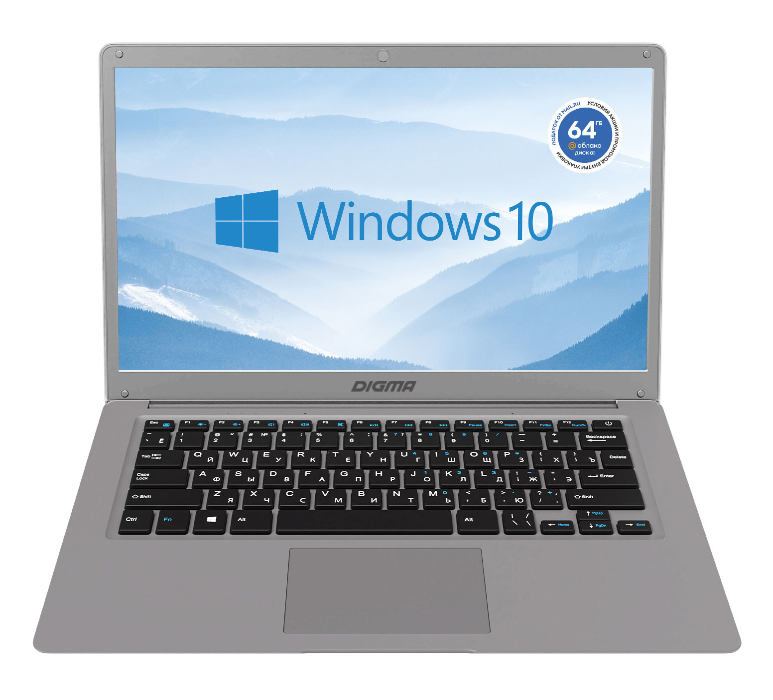 Ноутбук Digma EVE 14 C415 (NCN144BXW01), Серебристый
Ноутбук Digma EVE 14 C415 (NCN144BXW01), Серебристый