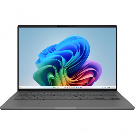 Ноутбук Asus Zenbook 14 UX3407QA-QD267W Snapdragon X X1-26-100 16Gb SSD512Gb Qualcomm Adreno 14" OLED WUXGA (1920x1200) Windows 11 Home grey WiFi BT Cam Bag (90NB1502-M00DN0), Серый
Ноутбук Asus Zenbook 14 UX3407QA-QD267W Snapdragon X X1-26-100 16Gb SSD512Gb Qualcomm Adreno 14" OLED WUXGA (1920x1200) Windows 11 Home grey WiFi BT Cam Bag (90NB1502-M00DN0), Серый
