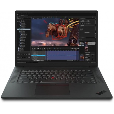 Ноутбук Lenovo ThinkPad P1 G6 16" WQXGA IPS, Intel Core i9-13900H, 32Gb, 1Tb SSD, NVidia RTX2000 Ada 8Gb, IR FHD Cam, 4 Cell 90Whr, Win11Pro (ENG), черный (21FV000CUE_RU)
Ноутбук Lenovo ThinkPad P1 G6 16" WQXGA IPS, Intel Core i9-13900H, 32Gb, 1Tb SSD, NVidia RTX2000 Ada 8Gb, IR FHD Cam, 4 Cell 90Whr, Win11Pro (ENG), черный (21FV000CUE_RU)