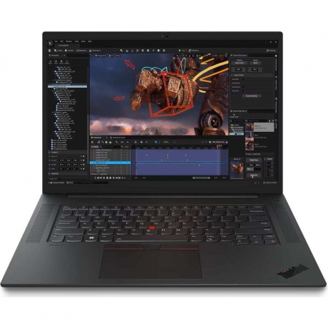 Ноутбук Lenovo ThinkPad P1 G6 16" WQXGA IPS, Intel Core i9-13900H, 32Gb, 1Tb SSD, NVidia RTX2000 Ada 8Gb, IR FHD Cam, 4 Cell 90Whr, Win11Pro (ENG), черный (21FV000CUE_RU)
Ноутбук Lenovo ThinkPad P1 G6 16" WQXGA IPS, Intel Core i9-13900H, 32Gb, 1Tb SSD, NVidia RTX2000 Ada 8Gb, IR FHD Cam, 4 Cell 90Whr, Win11Pro (ENG), черный (21FV000CUE_RU)