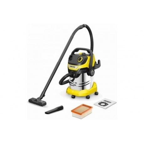 Пылесос строительный Karcher WD 5 S V-25/5/22 1100Вт (уборка: сухая/сбор воды) желтый
Пылесос строительный Karcher WD 5 S V-25/5/22 1100Вт (уборка: сухая/сбор воды) желтый