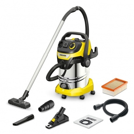 Строительный пылесос Karcher WD 6 P S V-30/6/22/T + DDC (YSY) 1300Вт (уборка: сухая/сбор воды) желтый
Строительный пылесос Karcher WD 6 P S V-30/6/22/T + DDC (YSY) 1300Вт (уборка: сухая/сбор воды) желтый