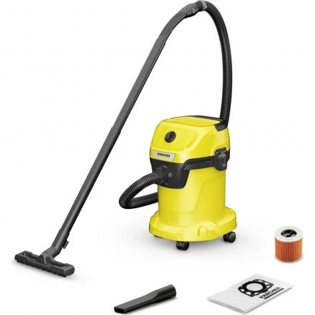Строительный пылесос Karcher WD 3 V-17/4/20 1000Вт (уборка: сухая/влажная) желтый
Строительный пылесос Karcher WD 3 V-17/4/20 1000Вт (уборка: сухая/влажная) желтый