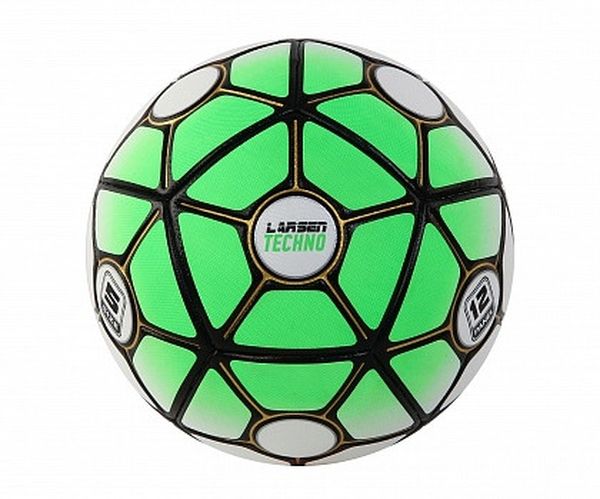 Футбольный мяч Larsen Techno Green №5 356926
Футбольный мяч Larsen Techno Green №5 356926