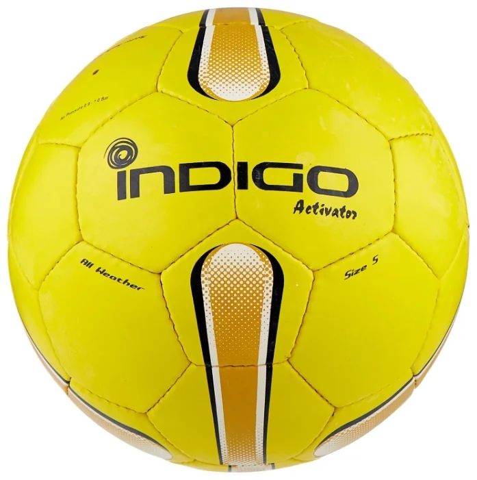 Мяч футбольный №5 INDIGO ACTIVATOR всепогодный (PU прорезиненный), E00, Желтый,
Мяч футбольный №5 INDIGO ACTIVATOR всепогодный (PU прорезиненный), E00, Желтый,