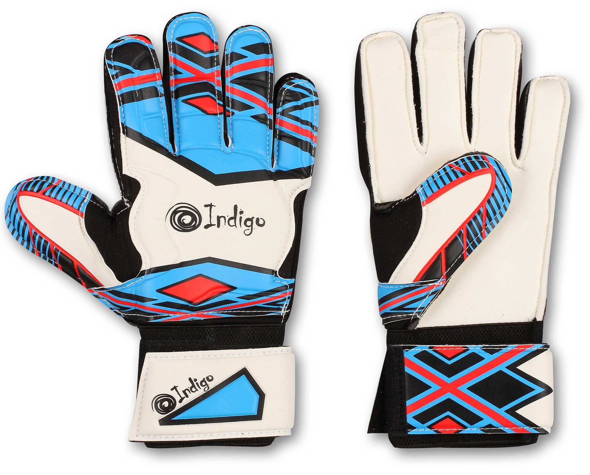 Перчатки вратарские INDIGO, 2023-D, Бело-голубой
Перчатки вратарские INDIGO, 2023-D, Бело-голубой