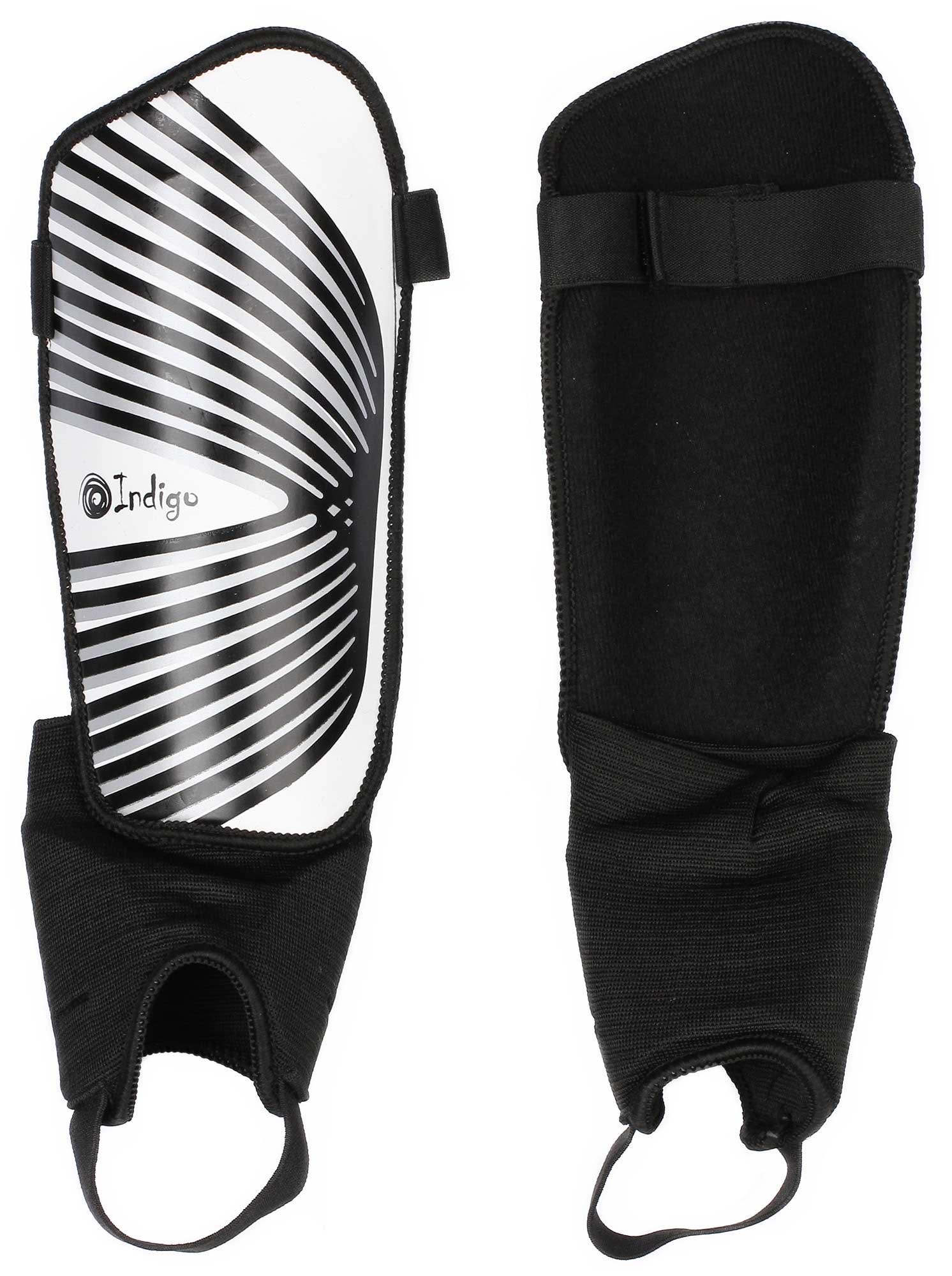 Щитки футбольные INDIGO с защитой щиколотки, 1509, Черно-белый, M-L
Щитки футбольные INDIGO с защитой щиколотки, 1509, Черно-белый, M-L