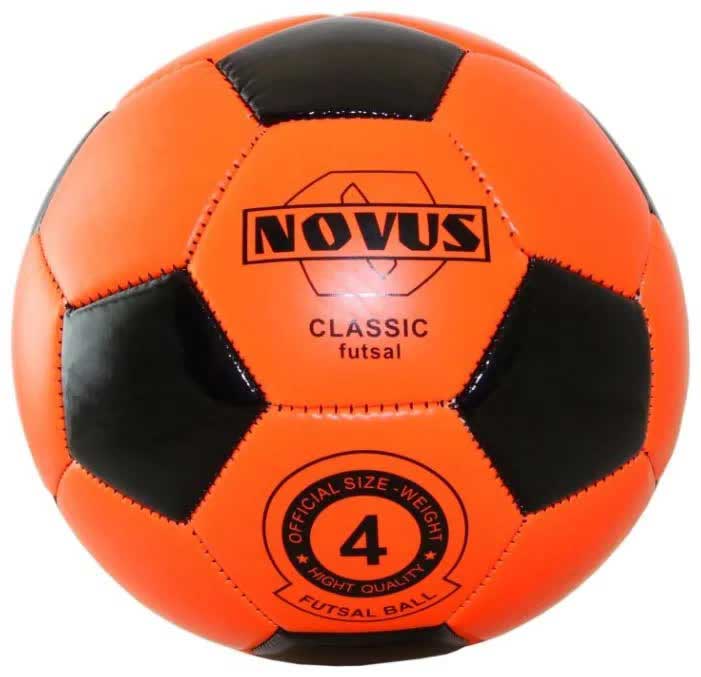 Мяч футбольный Novus CLASSIC FUTSAL, PVC foam, оранж/чёрн, р.4, м/ш
Мяч футбольный Novus CLASSIC FUTSAL, PVC foam, оранж/чёрн, р.4, м/ш