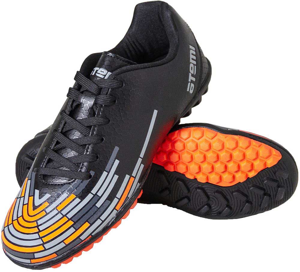 Бутсы футбольные Atemi, черн/оранж/сер, синтетическая кожа, р.40, SD400 TURF
Бутсы футбольные Atemi, черн/оранж/сер, синтетическая кожа, р.40, SD400 TURF