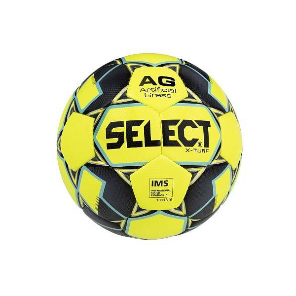 Мяч футбольный SELECT X-TURF, 810118-559 жел/черн/син, размер 5
Мяч футбольный SELECT X-TURF, 810118-559 жел/черн/син, размер 5