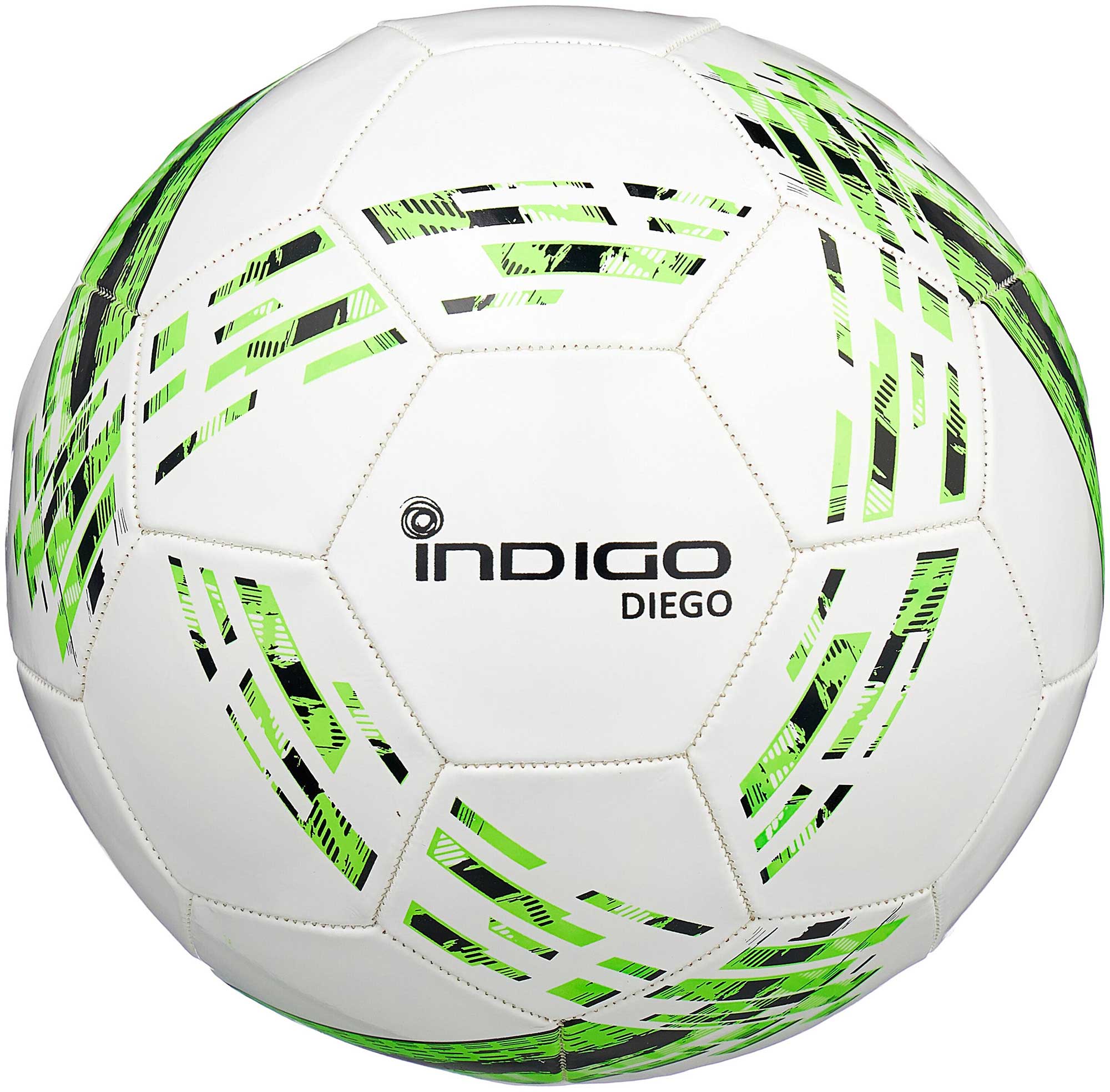 Мяч футбольный №5 INDIGO DIEGO любительский (PVC 1.2 мм) N001 Бело-зеленый
Мяч футбольный №5 INDIGO DIEGO любительский (PVC 1.2 мм) N001 Бело-зеленый