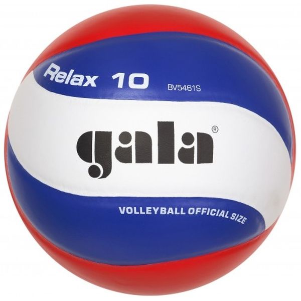 Мяч волейбольный GALA Relax 10 тренировочный клееный (PU), BV 5461 S, Бело-сине-красный,
Мяч волейбольный GALA Relax 10 тренировочный клееный (PU), BV 5461 S, Бело-сине-красный,
