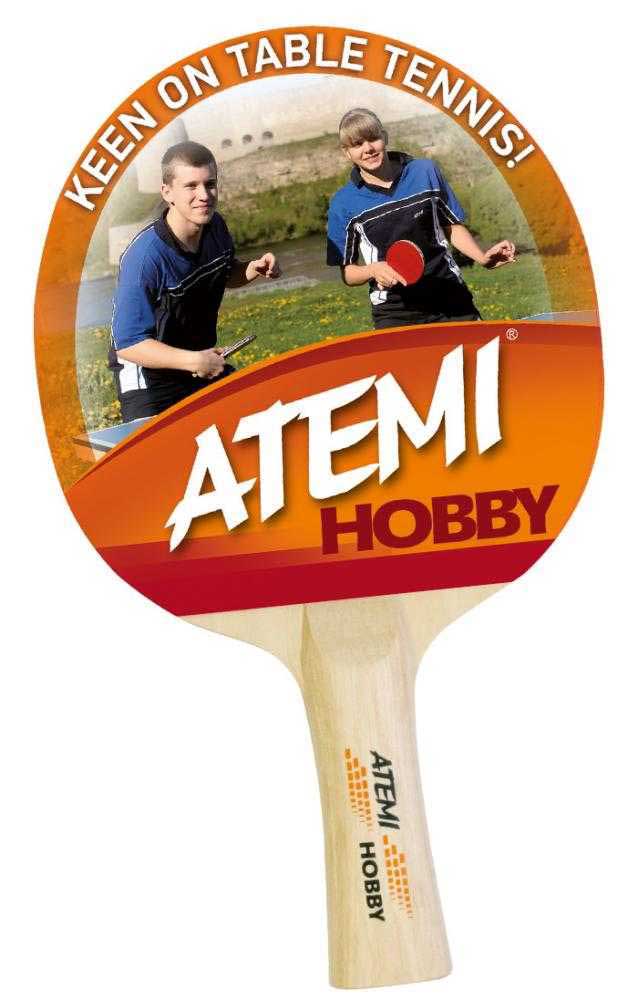 Ракетка для настольного тенниса Atemi Hobby
Ракетка для настольного тенниса Atemi Hobby
