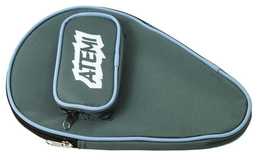 Чехол Atemi для ракетки для настольного тенниса (cер), ATC103
Чехол Atemi для ракетки для настольного тенниса (cер), ATC103