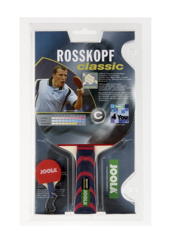 Ракетка для настольного тенниса Joola Rosskopf Classic
Ракетка для настольного тенниса Joola Rosskopf Classic
