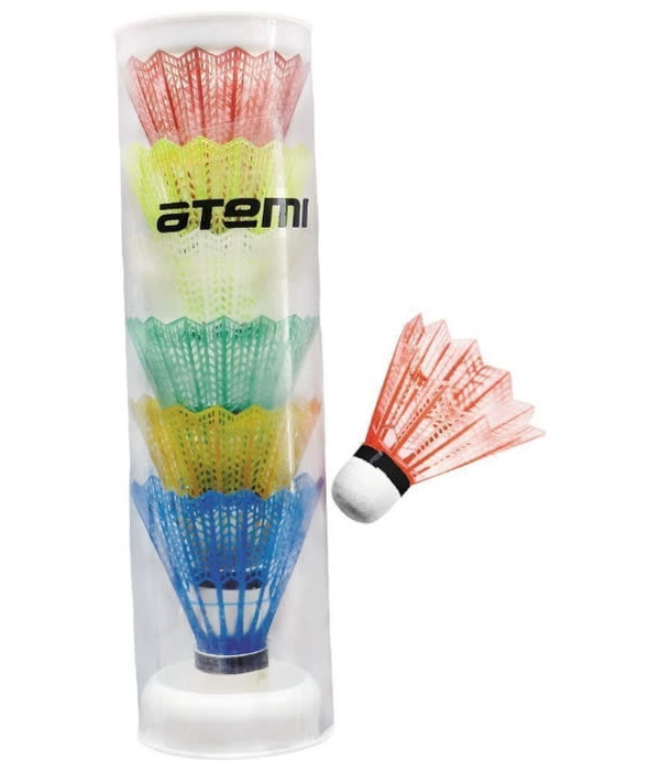 Набор воланов Атеми, пластик/пена, 6 шт., цветные, BAV-1
Набор воланов Атеми, пластик/пена, 6 шт., цветные, BAV-1