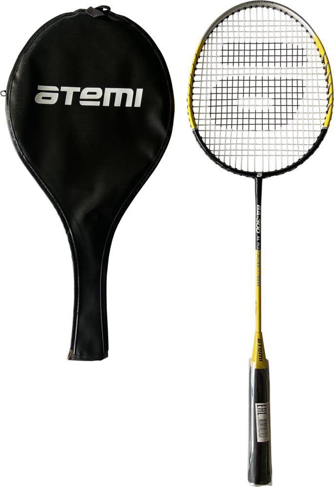 Ракетка для бадминтона Atemi, алюмин/сталь, чехол 3/4, желт/черн, BA-300
Ракетка для бадминтона Atemi, алюмин/сталь, чехол 3/4, желт/черн, BA-300