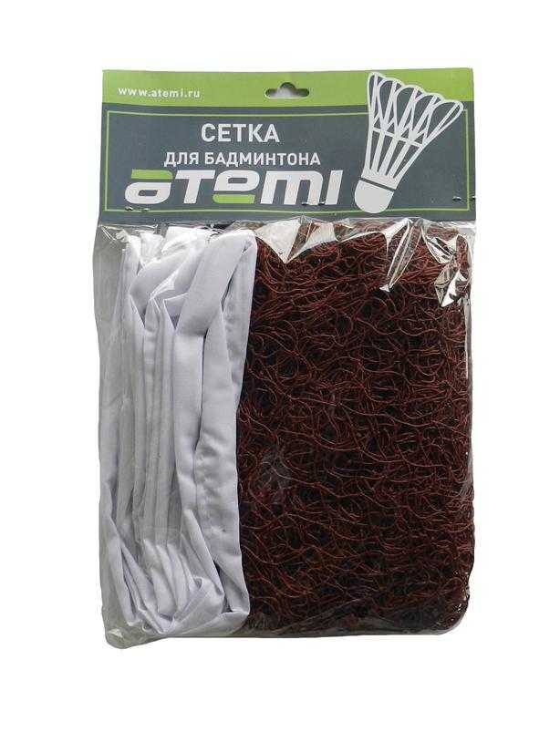 Сетка для бадминтона Atemi, полиэстер, трос полиэстер, 6,10 х 0,78 м, BAN-2
Сетка для бадминтона Atemi, полиэстер, трос полиэстер, 6,10 х 0,78 м, BAN-2